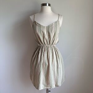 American Eagle Striped Mini Dress SMALL